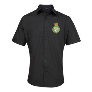 Sherwood Rangers Yeomanry Embroidered Short Sleeve Oxford Shirt