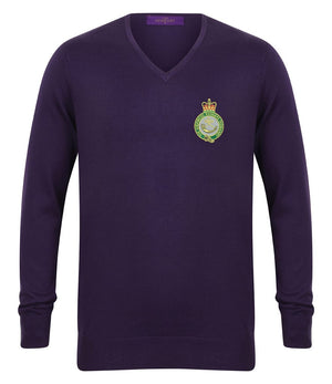 Sherwood Rangers Yeomanry Lightweight V Neck Sweater