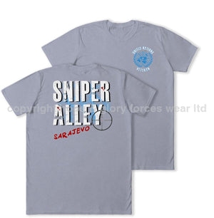 Sniper Alley Sarajevo Double Print T-Shirt