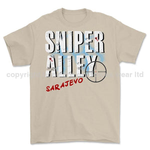 Sniper Alley Sarajevo Printed T-Shirt