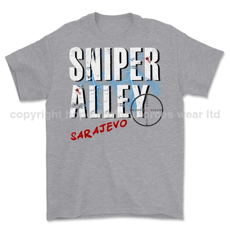 Sniper Alley Sarajevo Printed T-Shirt