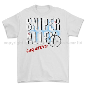 Sniper Alley Sarajevo Printed T-Shirt