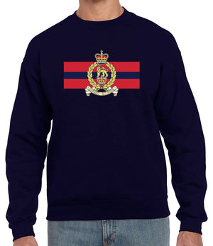 Staff And Personnel Support Front Printed Sweater