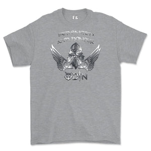 Strength and Honour Odin Printed T-Shirt