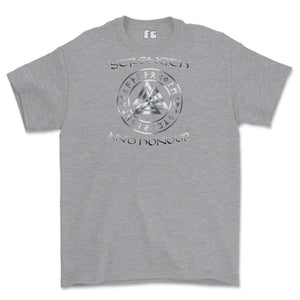 Strength and Honour Valknut Printed T-Shirt