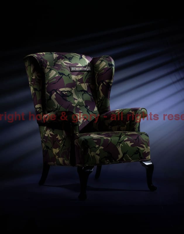 THE ARMY JUNGLE CAMO CHAIR