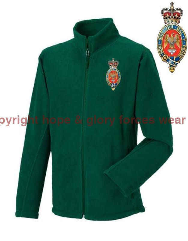 Fleece Jacket - The Blues And Royals Outdoor Fleece Jacket