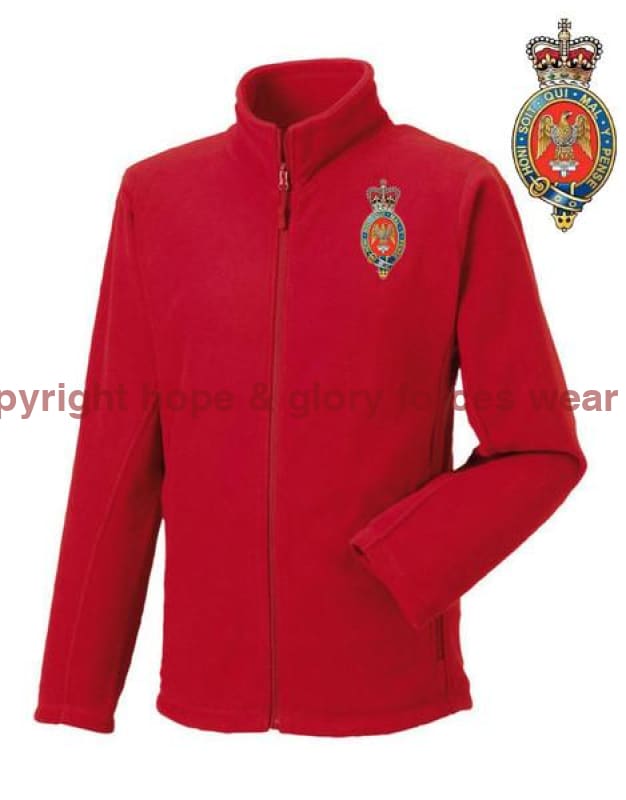 Fleece Jacket - The Blues And Royals Outdoor Fleece Jacket