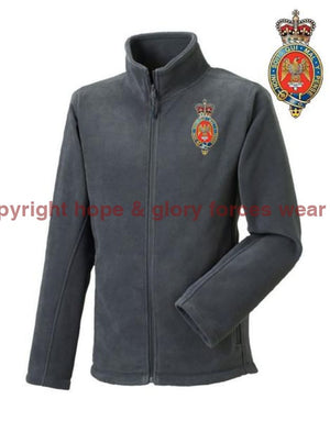 Fleece Jacket - The Blues And Royals Outdoor Fleece Jacket