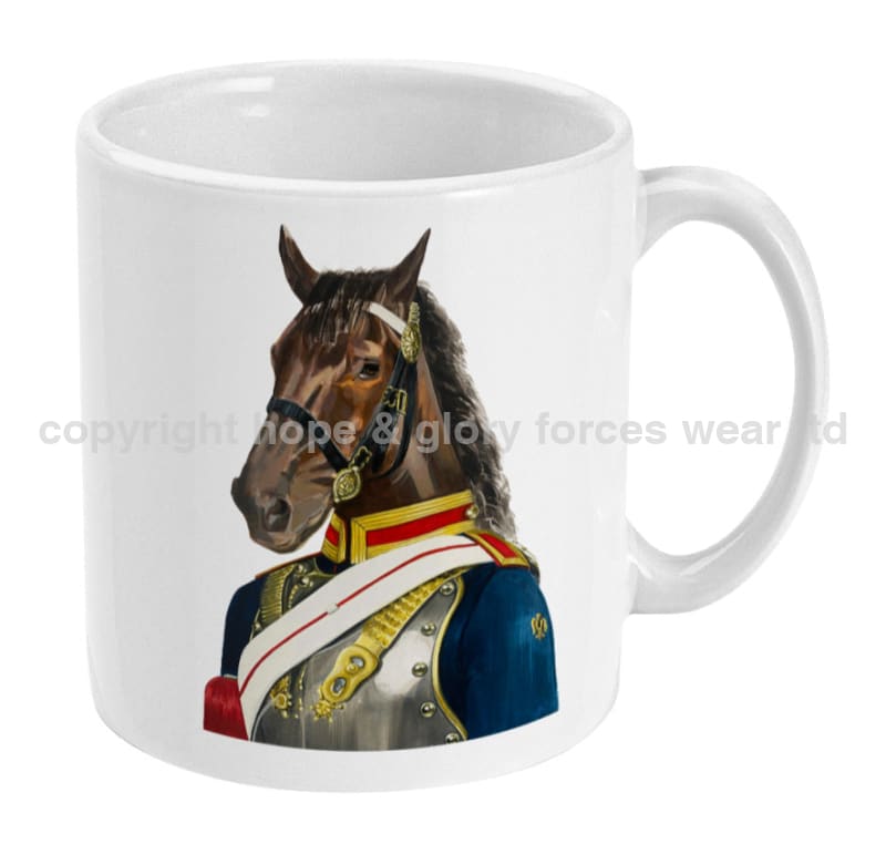 The Blues & Royals Ceremonial Horse Ceramic Mug