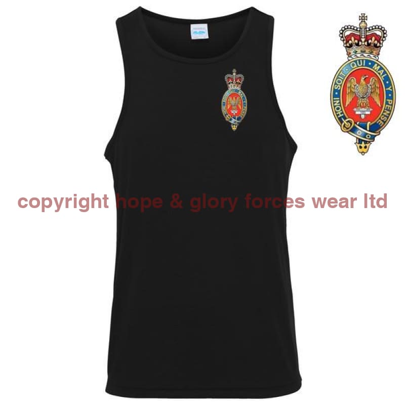 T-Shirts - The Blues & Royals Embroidered Sports Vest