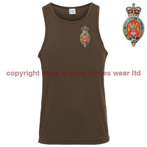 T-Shirts - The Blues & Royals Embroidered Sports Vest