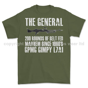 The General GPMG Front Print T-Shirt