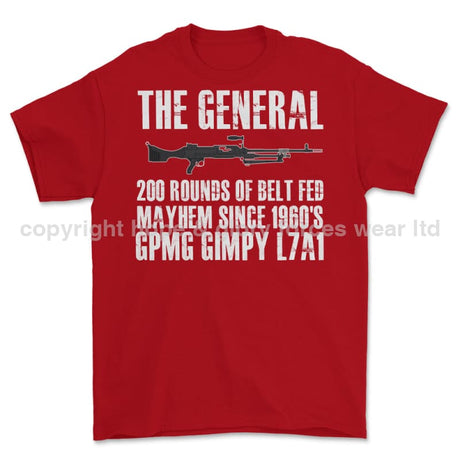 The General GPMG Front Print T-Shirt