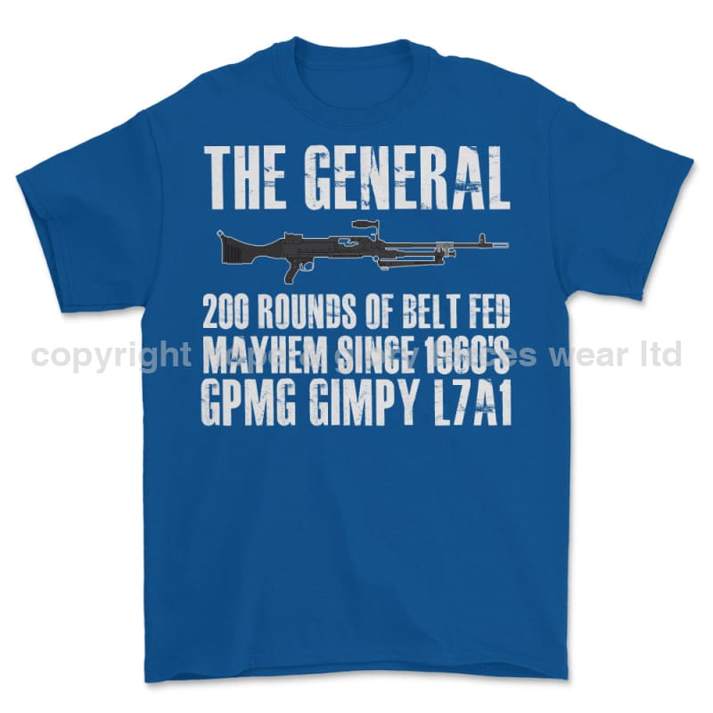 The General GPMG Front Print T-Shirt