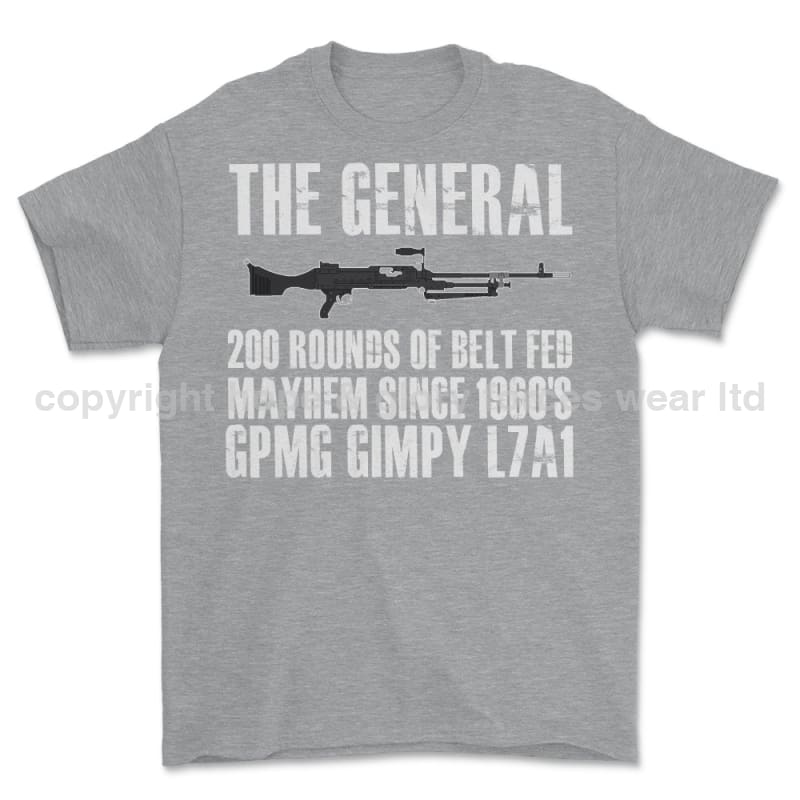 The General GPMG Front Print T-Shirt