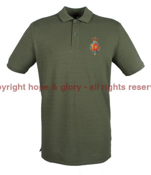 The Household Cavalry Embroidered Pique Polo Shirt