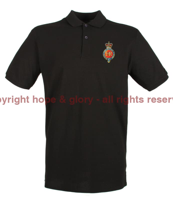 The Household Cavalry Embroidered Pique Polo Shirt