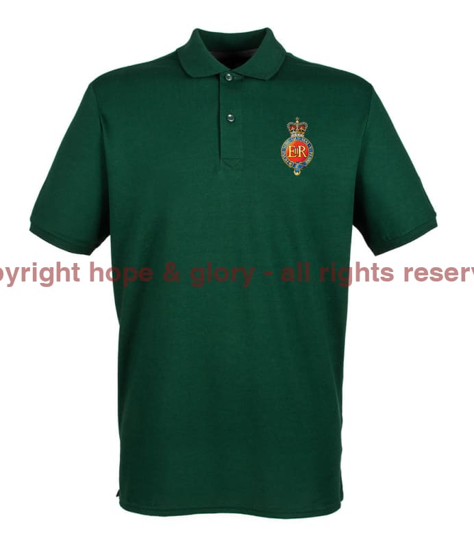 The Household Cavalry Embroidered Pique Polo Shirt