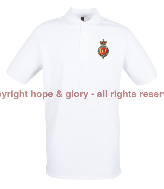 The Household Cavalry Embroidered Pique Polo Shirt