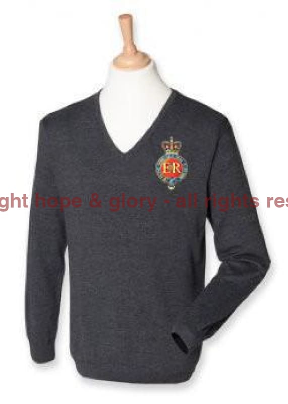 V Neck Sweater - The Household Cavalry Lightweight V Neck Sweater