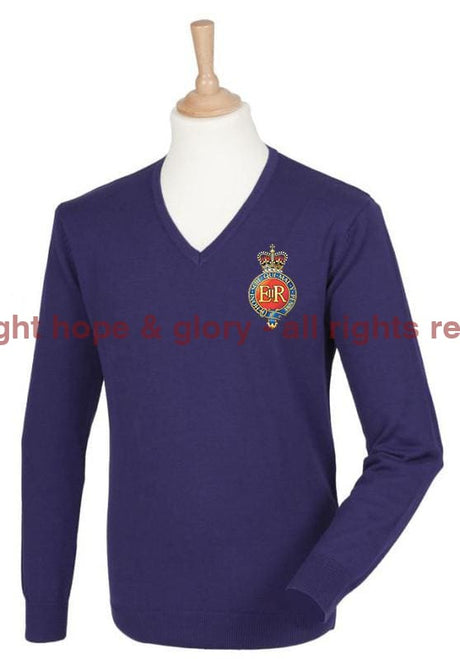 V Neck Sweater - The Household Cavalry Lightweight V Neck Sweater