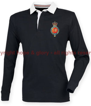 Rugby Shirts - The Household Cavalry Premium Superfit Embroidered Rugby Shirt