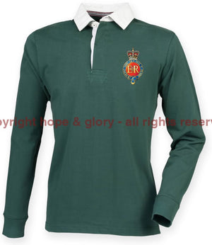 Rugby Shirts - The Household Cavalry Premium Superfit Embroidered Rugby Shirt