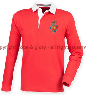 Rugby Shirts - The Household Cavalry Premium Superfit Embroidered Rugby Shirt