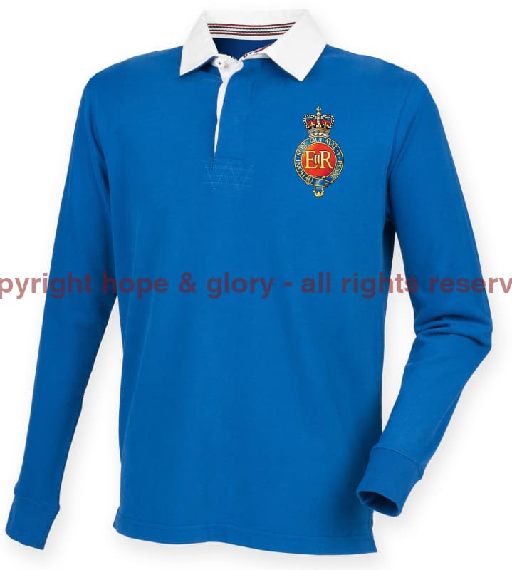 Rugby Shirts - The Household Cavalry Premium Superfit Embroidered Rugby Shirt