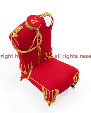 THE MAHARAJA Pipers Military Musicians Tunic Chair