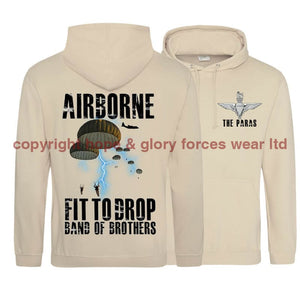 The Paras Fit To Drop Double Side Printed Hoodie