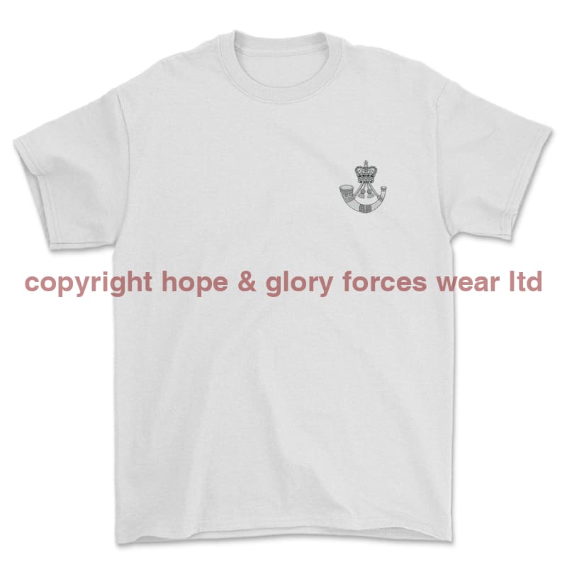 The Rifles Regiment Embroidered or Printed T-Shirt