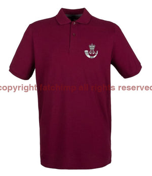 The Rifles Regiment Embroidered Pique Polo Shirt