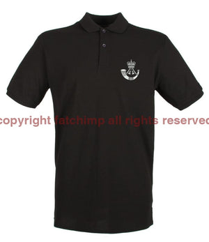 The Rifles Regiment Embroidered Pique Polo Shirt