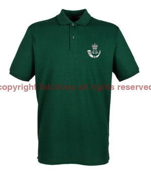 The Rifles Regiment Embroidered Pique Polo Shirt