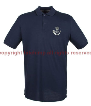 The Rifles Regiment Embroidered Pique Polo Shirt