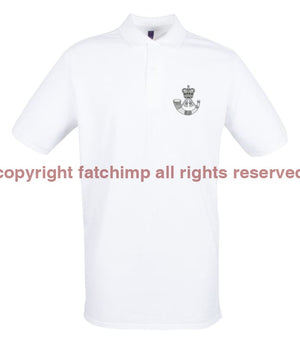 The Rifles Regiment Embroidered Pique Polo Shirt