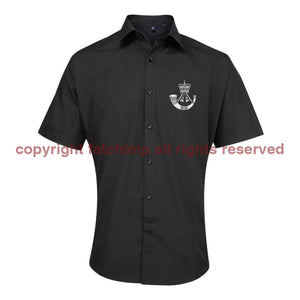 The Rifles Regiment Embroidered Short Sleeve Oxford Shirt