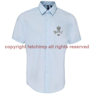 The Rifles Regiment Embroidered Short Sleeve Oxford Shirt