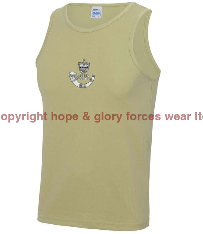 The Rifles Regiment Embroidered Sports Vest