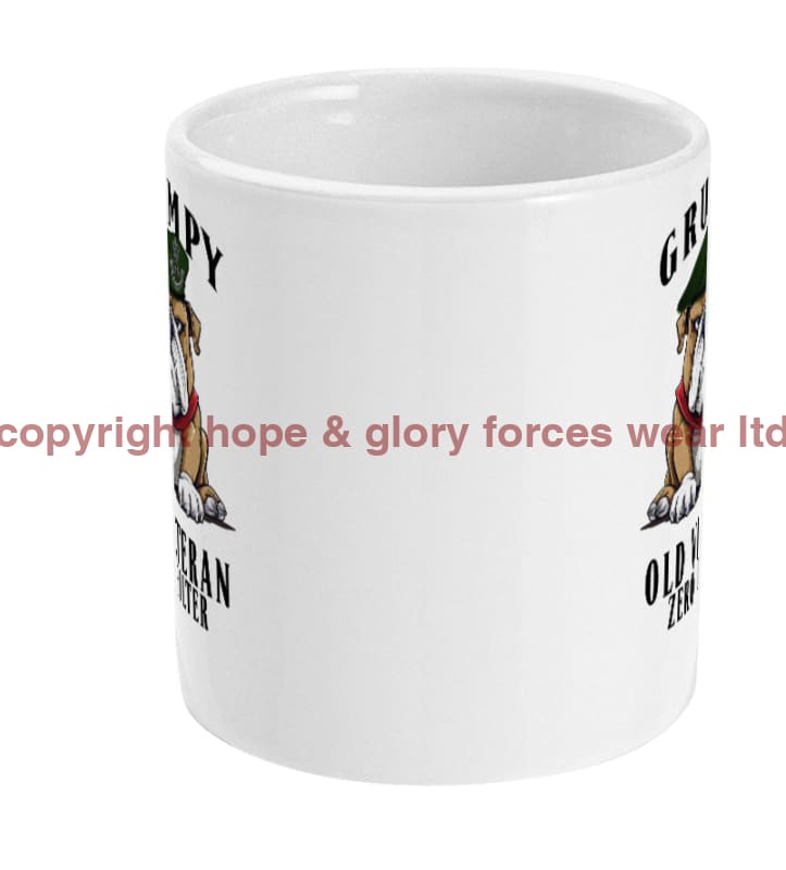 The Rifles Regiment Grumpy Old Veteran Ceramic Mug