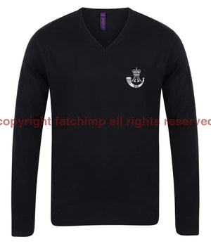 The Rifles Regiment Lightweight V Neck Sweater