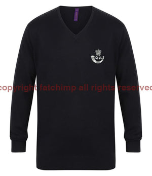 The Rifles Regiment Lightweight V Neck Sweater