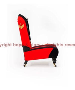 The Royal Corps Of Signals Sergeants Mess Dress Chair