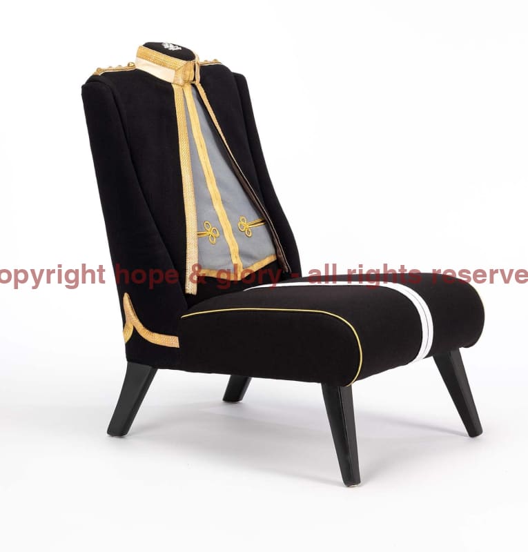 THE ROYAL LANCERS MESS DRESS CHAIR