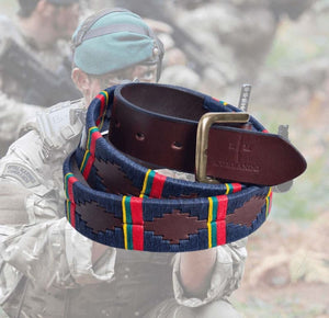 THE ROYAL MARINES LEATHER POLO BELT