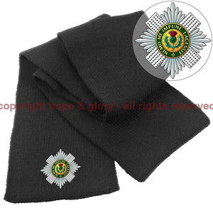 Scarf - The Scots Guards Heavy Knit Scarf