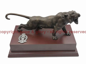 The Tiger Regimental Cold Cast Bronze Statue pwrr