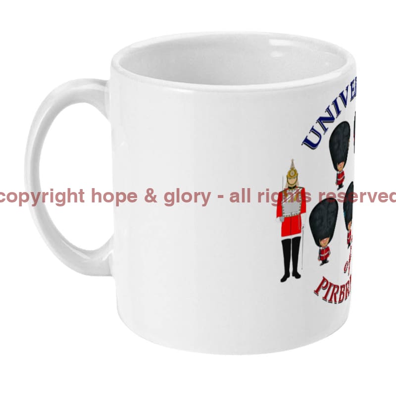 UNIVERSITY OF PIRBRIGHT Guards Ceramic Mug